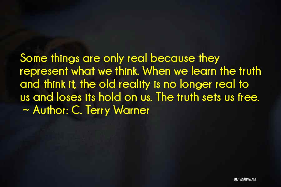 When Reality Sets In Quotes By C. Terry Warner