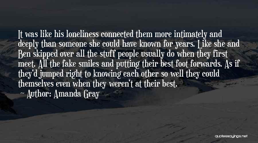 When She Smiles Quotes By Amanda Gray