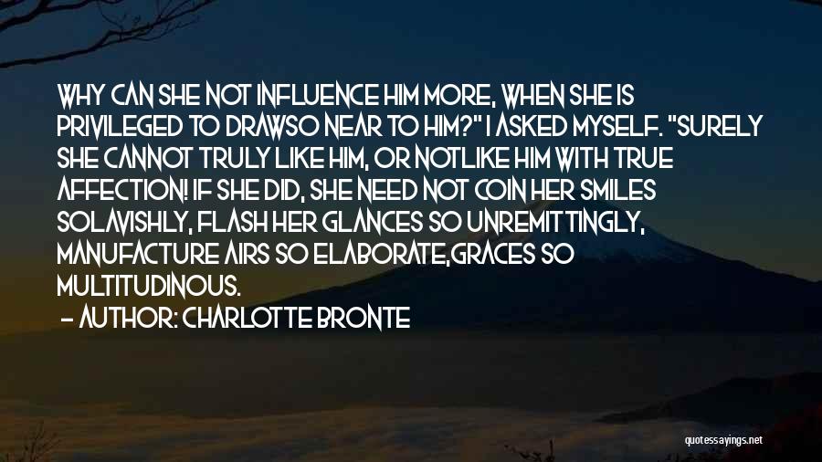 When She Smiles Quotes By Charlotte Bronte