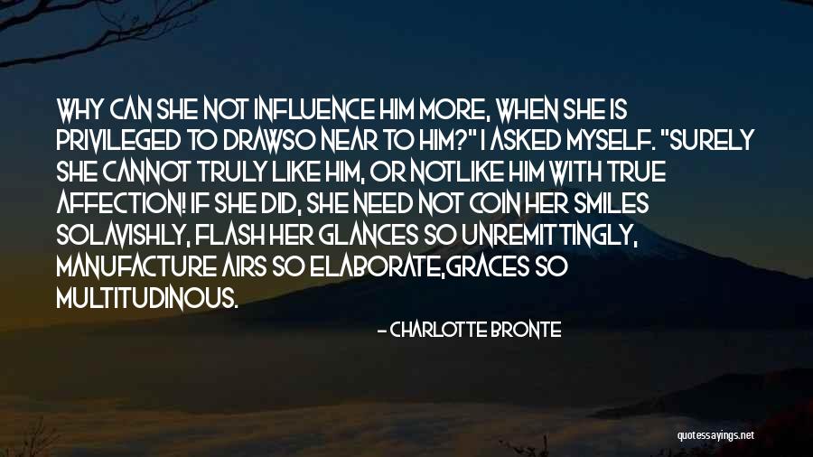 When She Smiles Quotes By Charlotte Bronte