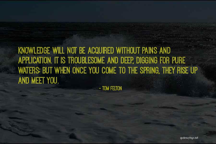 When The Pain Is Deep Quotes By Tom Felton When The Pain Is Deep Quotes By Tom Felton