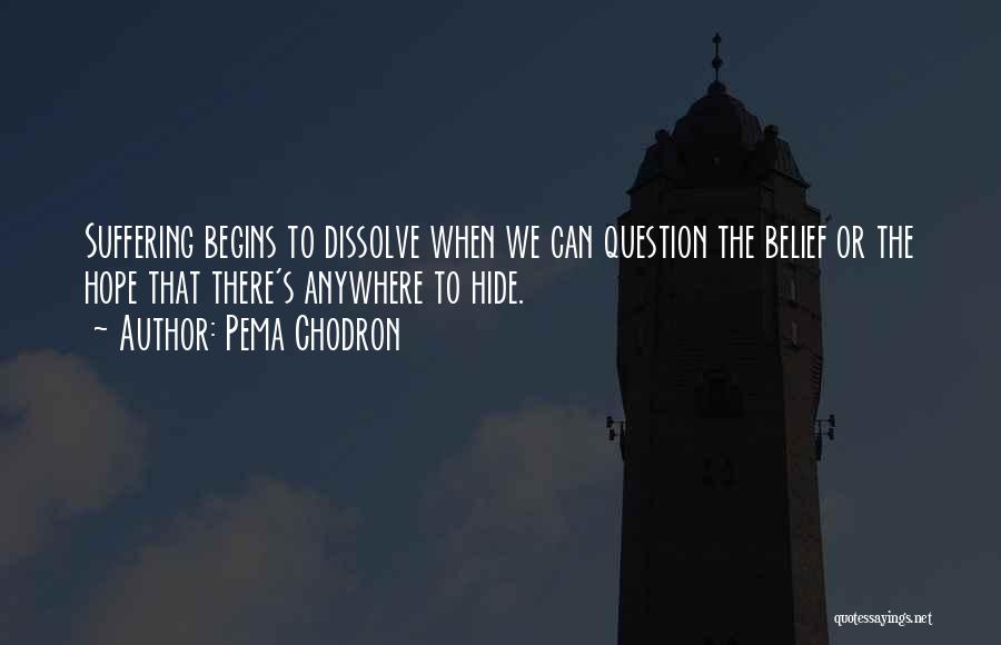 When There's Hope Quotes By Pema Chodron