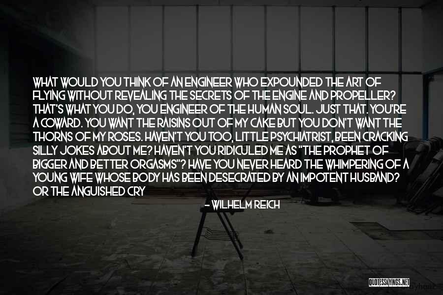 When They Ridicule You Love Them Still Quotes By Wilhelm Reich