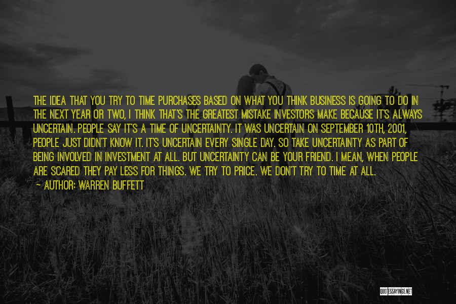 When They Say You Can't Quotes By Warren Buffett