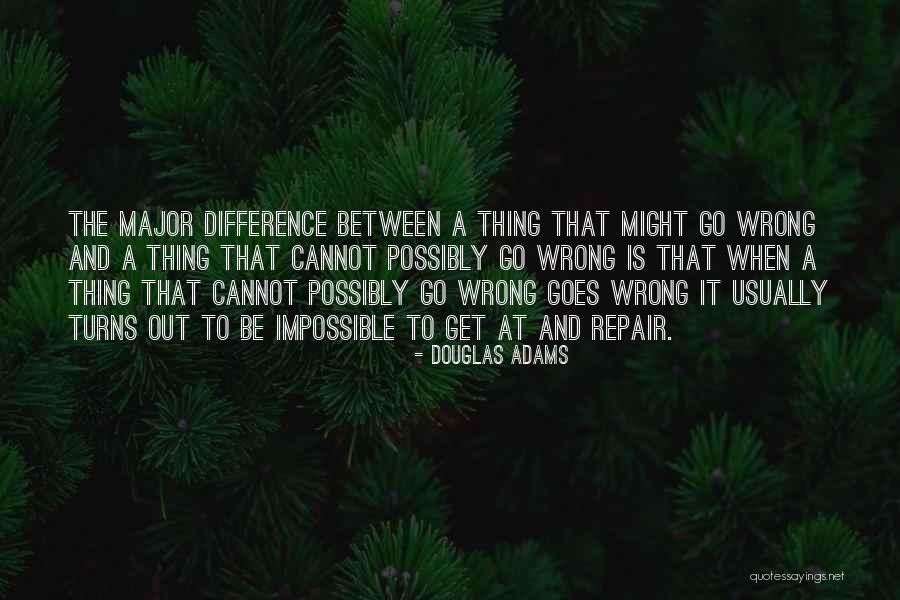 When Thing Go Wrong Quotes By Douglas Adams When Thing Go Wrong Quotes By Douglas Adams