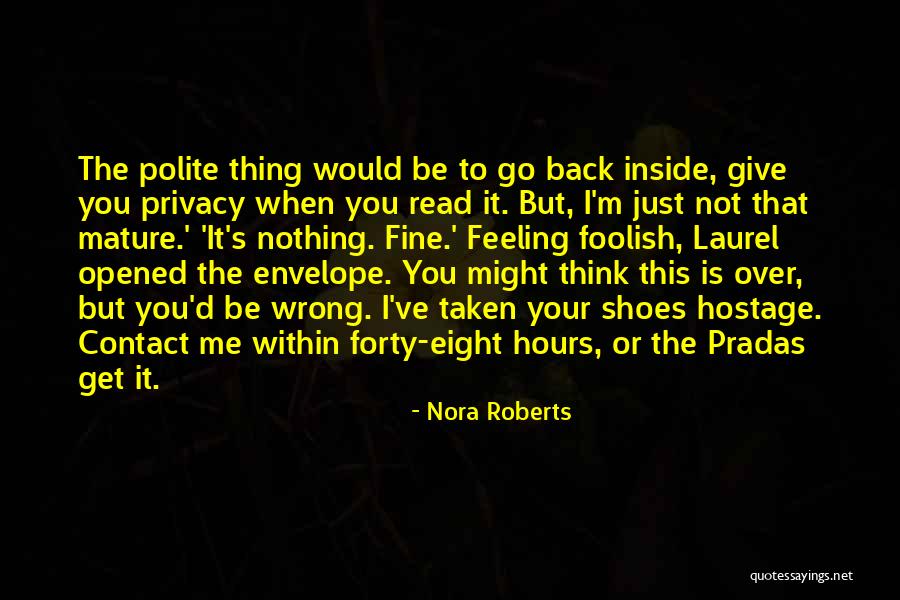 When Thing Go Wrong Quotes By Nora Roberts When Thing Go Wrong Quotes By Nora Roberts