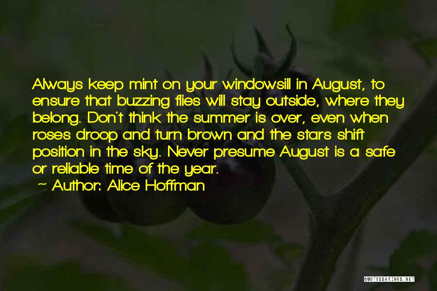 When Time Flies Quotes By Alice Hoffman