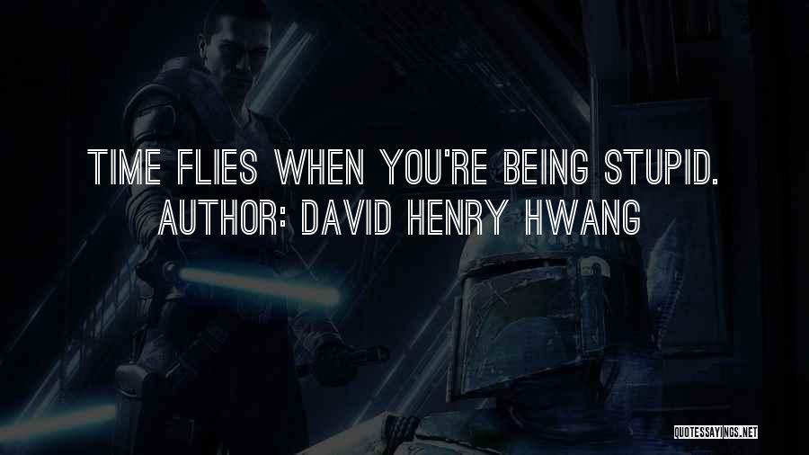 When Time Flies Quotes By David Henry Hwang