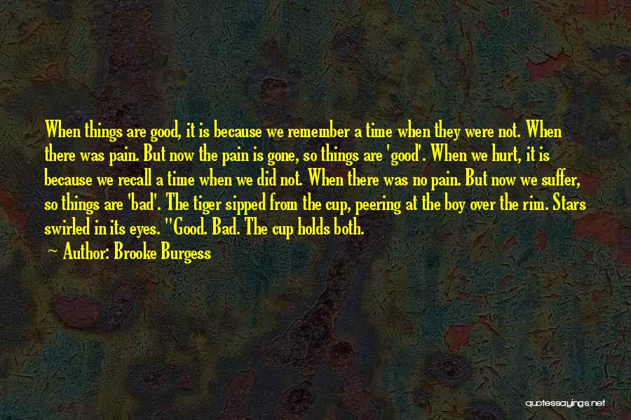 When Time Is Not Good Quotes By Brooke Burgess