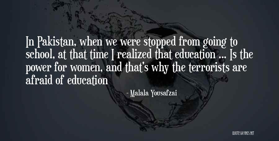 When Time Stopped Quotes By Malala Yousafzai When Time Stopped Quotes By Malala Yousafzai