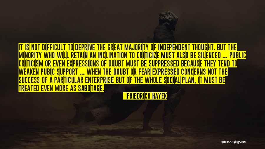 When To Criticize Quotes By Friedrich Hayek When To Criticize Quotes By Friedrich Hayek