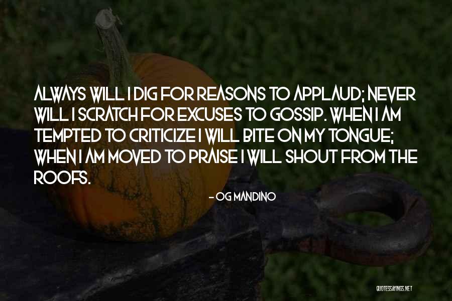 When To Criticize Quotes By Og Mandino When To Criticize Quotes By Og Mandino