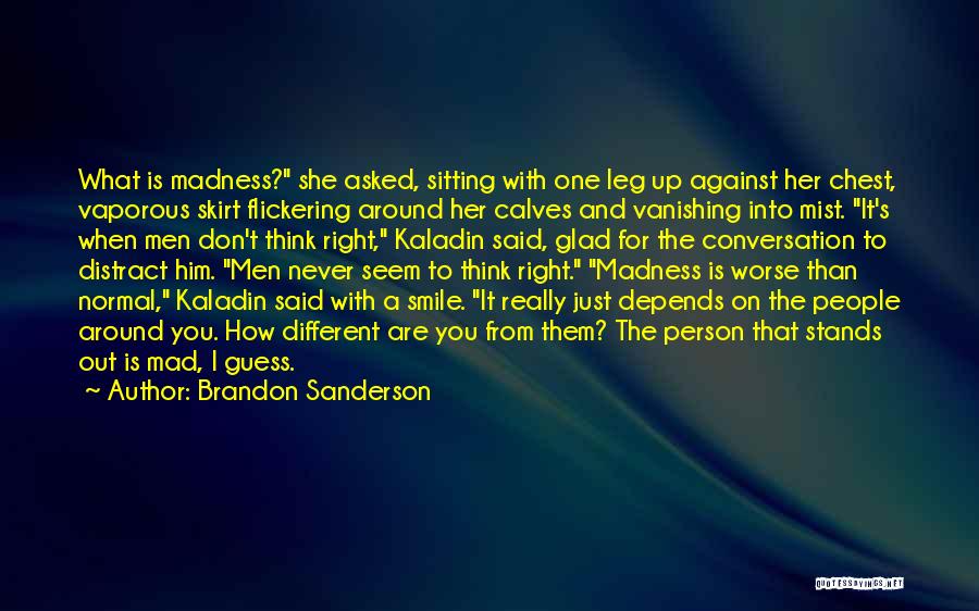 When U Smile Quotes By Brandon Sanderson