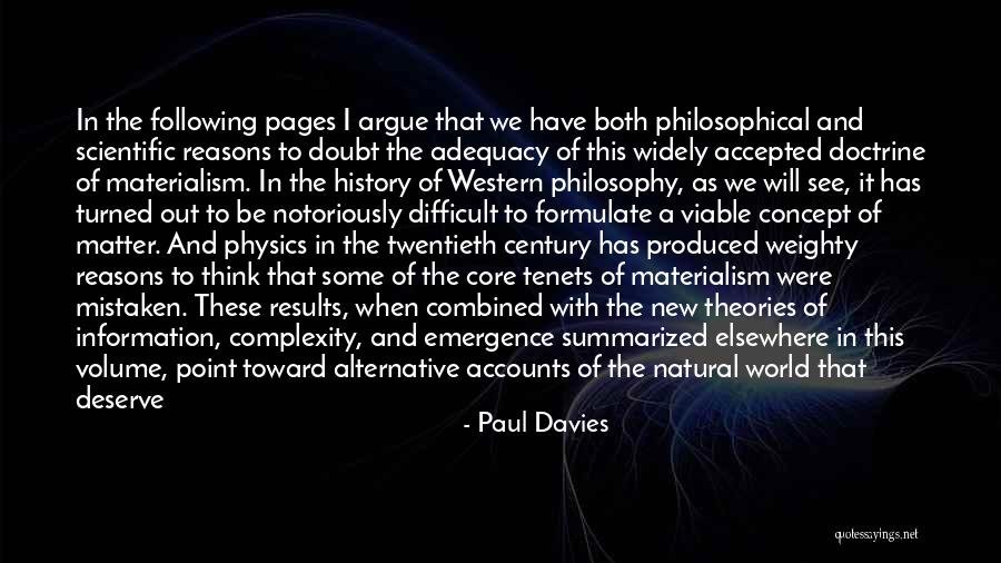 When We Argue Quotes By Paul Davies