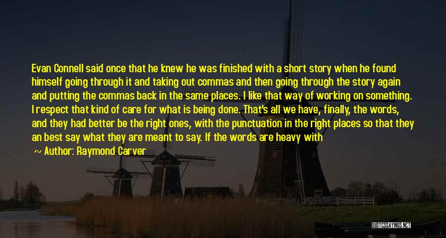 When We Care Quotes By Raymond Carver