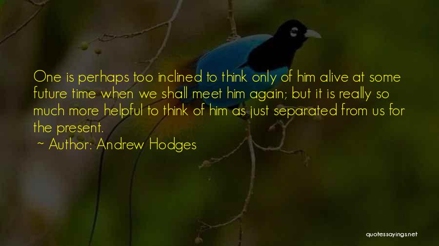 When We Meet Again Quotes By Andrew Hodges