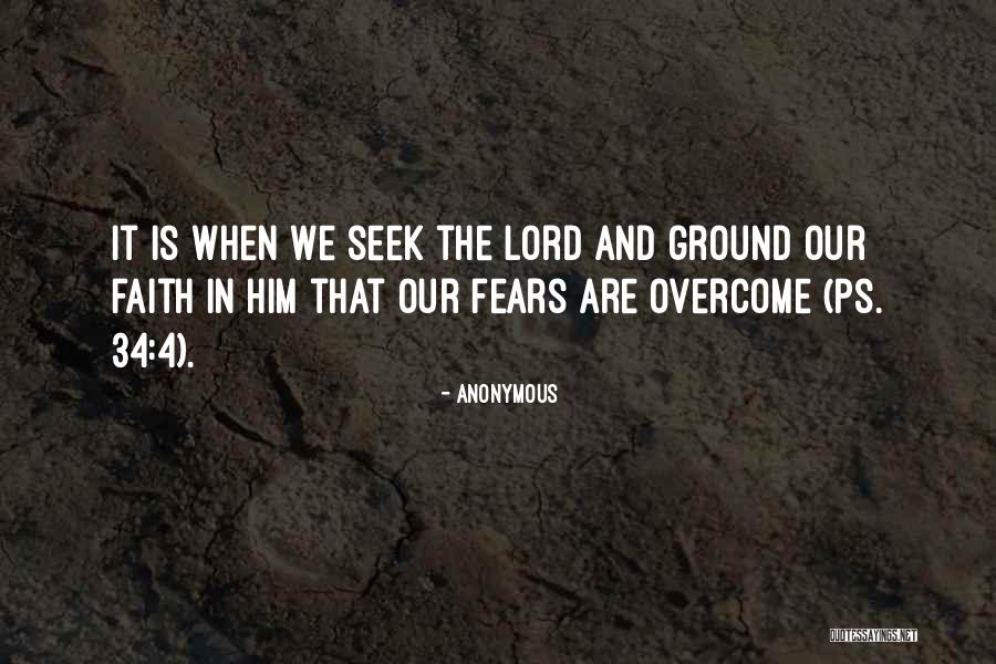 When We Overcome It Quotes By Anonymous When We Overcome It Quotes By Anonymous