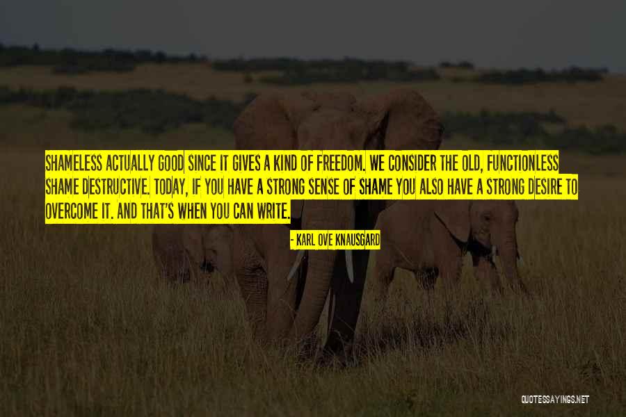 When We Overcome It Quotes By Karl Ove Knausgard When We Overcome It Quotes By Karl Ove Knausgard