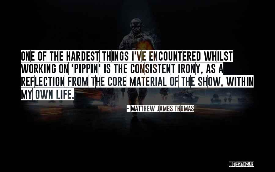 When Will My Reflection Show Quotes By Matthew James Thomas When Will My Reflection Show Quotes By Matthew James Thomas
