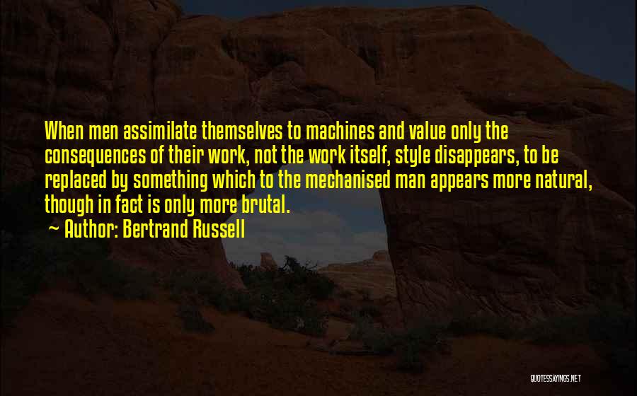 When Work Disappears Quotes By Bertrand Russell