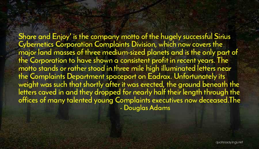 When You Are Consistent Quotes By Douglas Adams