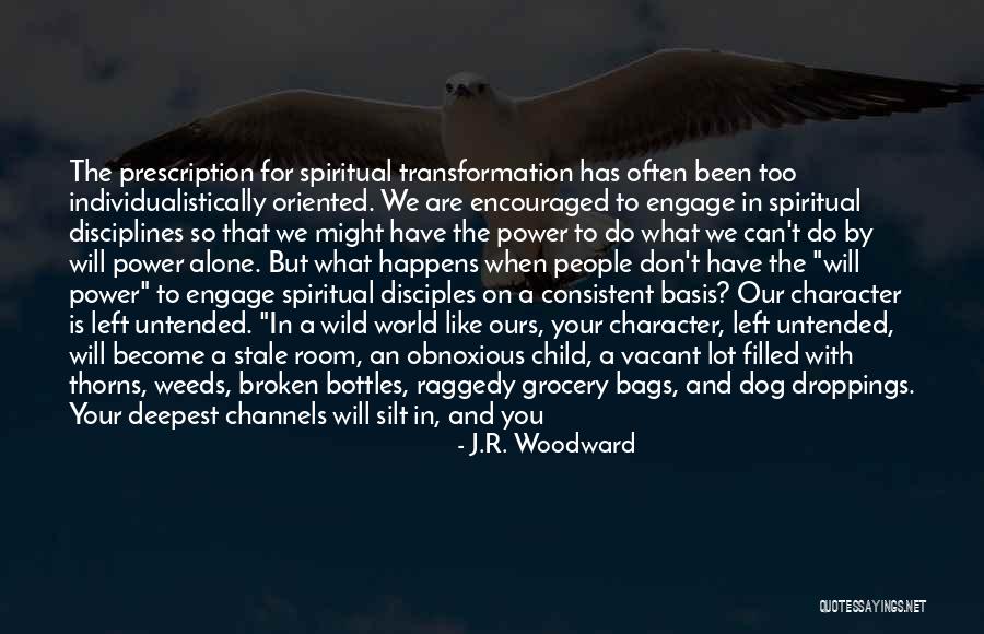 When You Are Consistent Quotes By J.R. Woodward