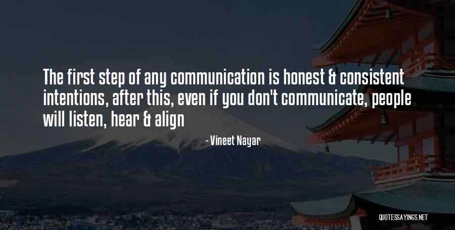 When You Are Consistent Quotes By Vineet Nayar