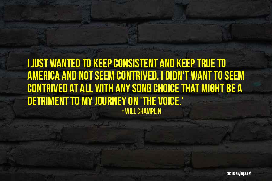 When You Are Consistent Quotes By Will Champlin