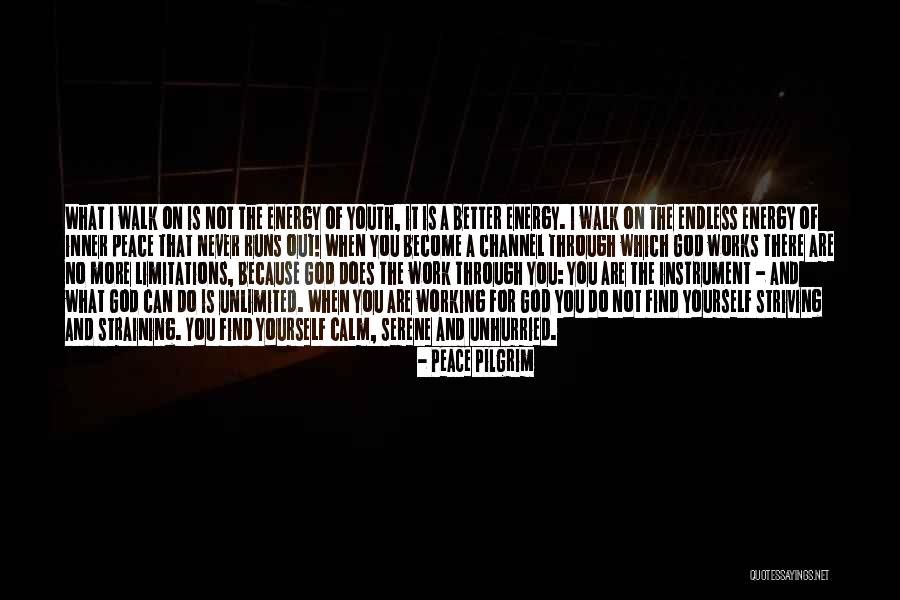 When You Are Not Serene Quotes By Peace Pilgrim When You Are Not Serene Quotes By Peace Pilgrim