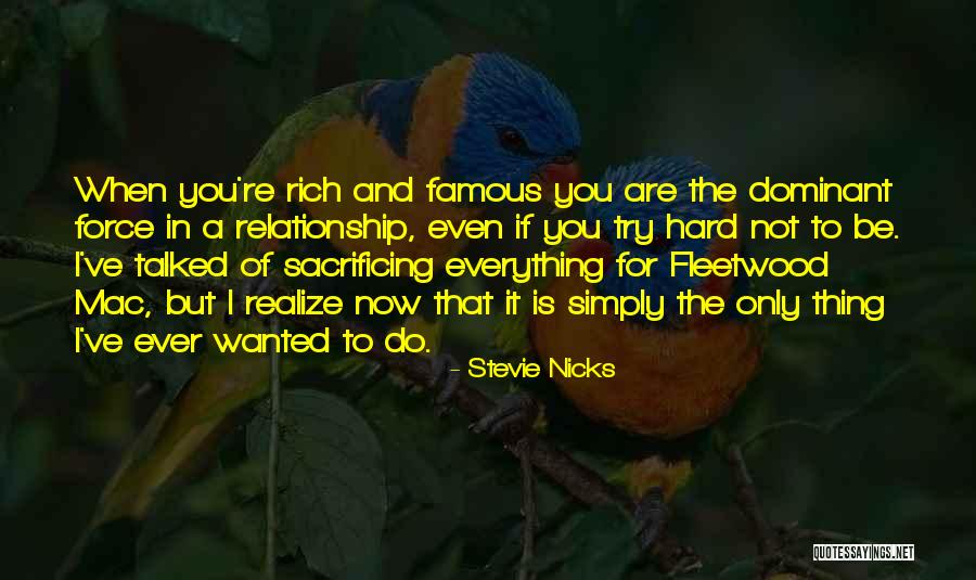 When You Are Rich Quotes By Stevie Nicks When You Are Rich Quotes By Stevie Nicks