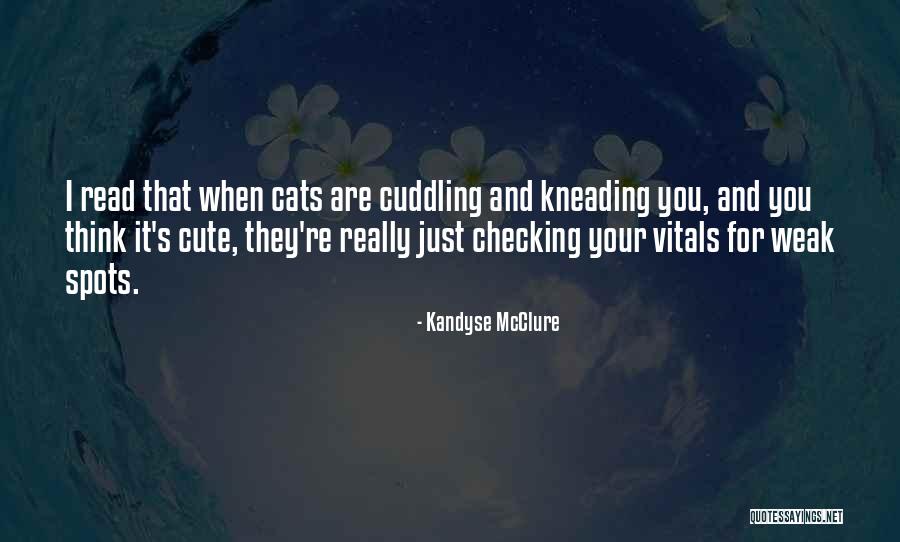 When You Are Weak Quotes By Kandyse McClure When You Are Weak Quotes By Kandyse McClure