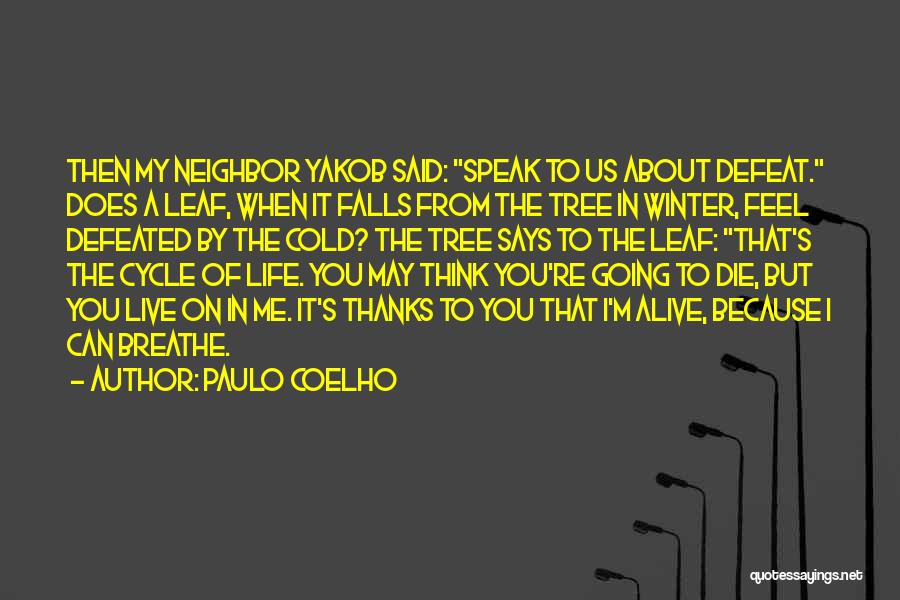 When You Feel Defeated Quotes By Paulo Coelho
