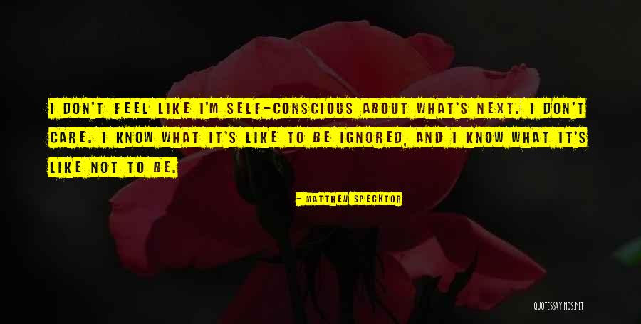 When You Feel Ignored Quotes By Matthew Specktor When You Feel Ignored Quotes By Matthew Specktor