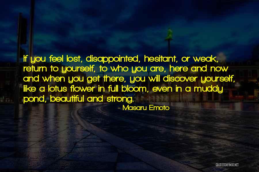 When You Feel Weak Quotes By Masaru Emoto When You Feel Weak Quotes By Masaru Emoto