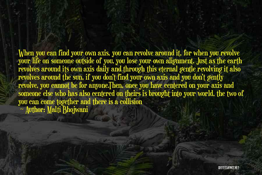 When You Find The Love Of Your Life Quotes By Malti Bhojwani When You Find The Love Of Your Life Quotes By Malti Bhojwani