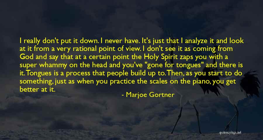 When You Get To The Point Quotes By Marjoe Gortner When You Get To The Point Quotes By Marjoe Gortner