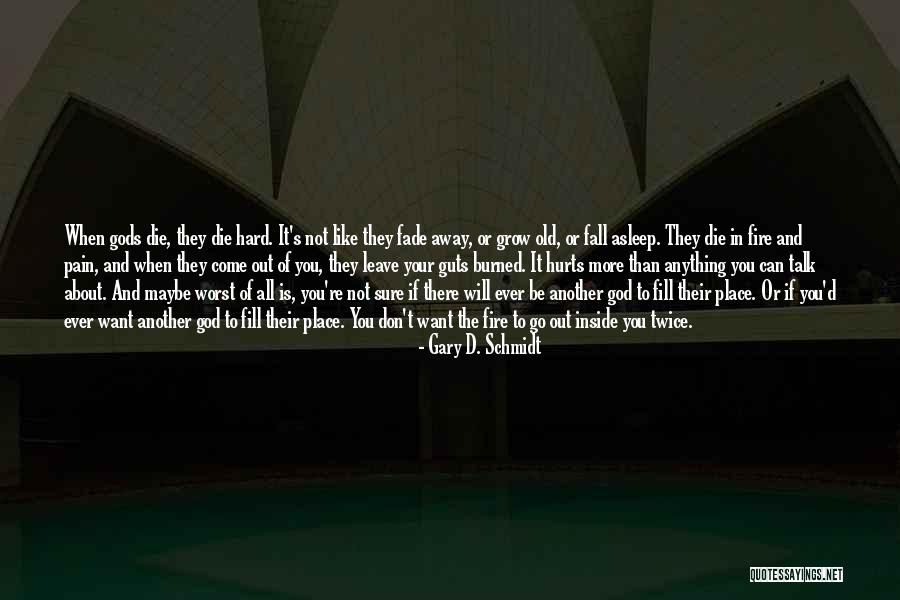 When You Grow Old Quotes By Gary D. Schmidt When You Grow Old Quotes By Gary D. Schmidt