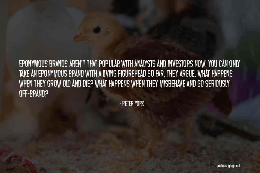 When You Grow Old Quotes By Peter York When You Grow Old Quotes By Peter York
