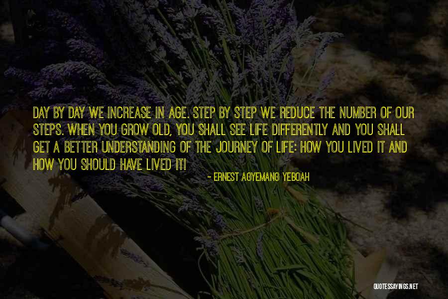 When You Grow Older Quotes By Ernest Agyemang Yeboah