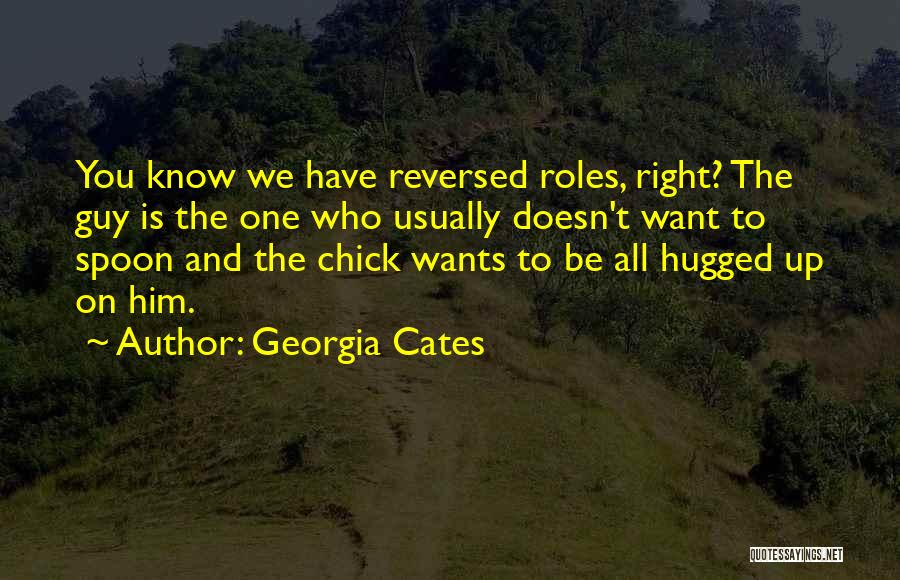 When You Know It's The Right Guy Quotes By Georgia Cates