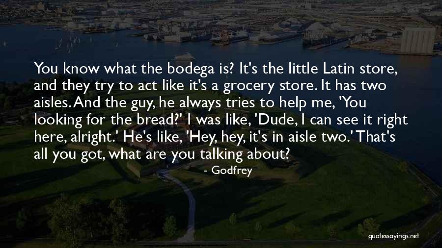 When You Know It's The Right Guy Quotes By Godfrey When You Know It's The Right Guy Quotes By Godfrey