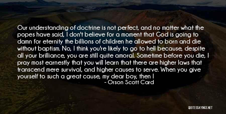 When You Learn To Forgive Quotes By Orson Scott Card