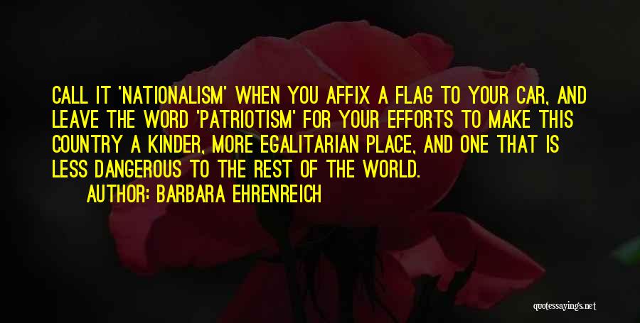 When You Leave This World Quotes By Barbara Ehrenreich