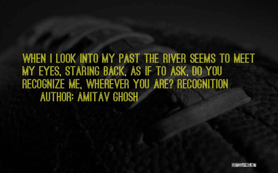 When You Look Into My Eyes Quotes By Amitav Ghosh