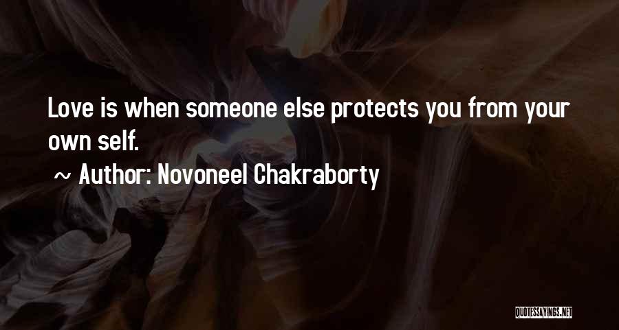 When You Love Someone Else Quotes By Novoneel Chakraborty