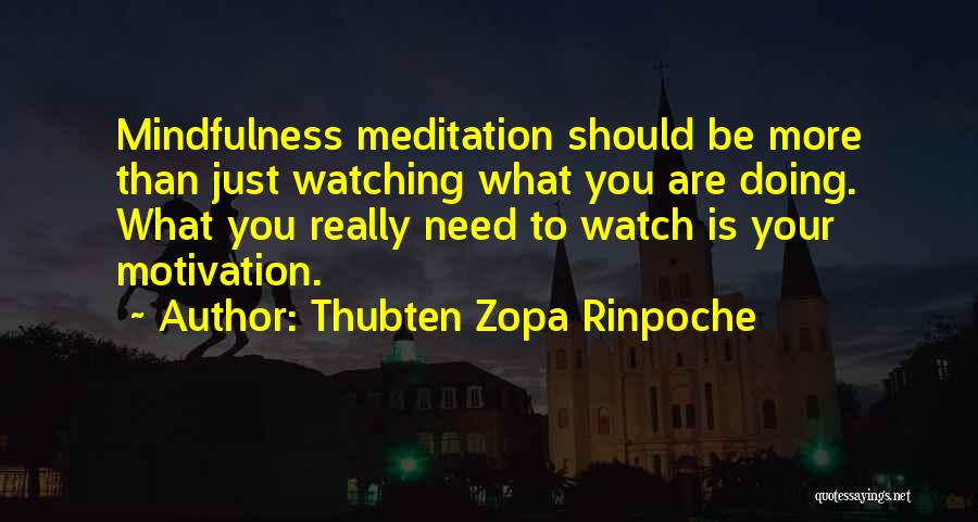 When You Need Motivation Quotes By Thubten Zopa Rinpoche