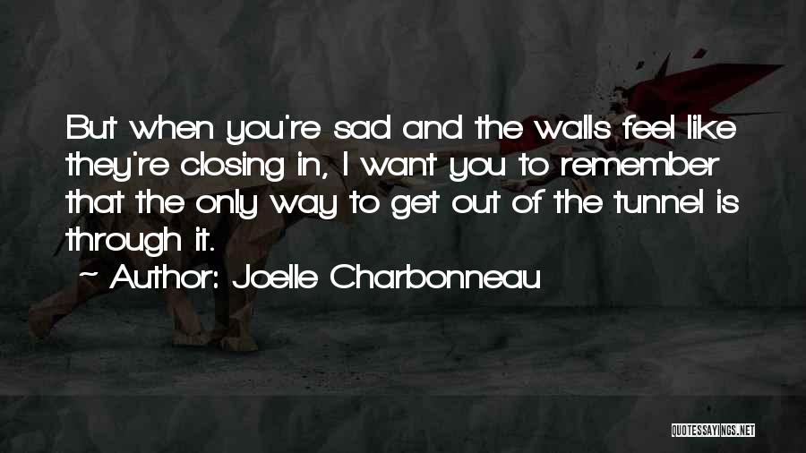 When You Re Sad I Sad Quotes By Joelle Charbonneau
