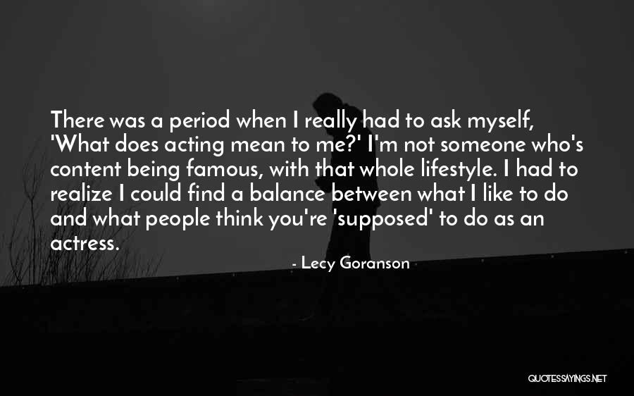 When You Really Like Someone Quotes By Lecy Goranson When You Really Like Someone Quotes By Lecy Goranson