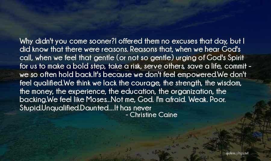 When You Step Back Quotes By Christine Caine When You Step Back Quotes By Christine Caine