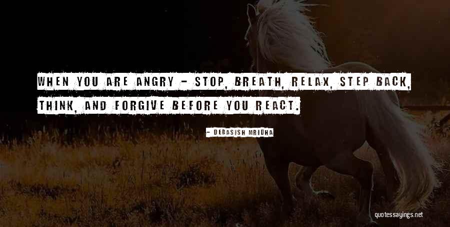 When You Step Back Quotes By Debasish Mridha When You Step Back Quotes By Debasish Mridha